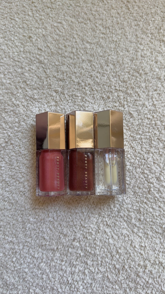 FENTY BEAUTY
Lil Gloss Bomb Trio Mini Lip Gloss Set