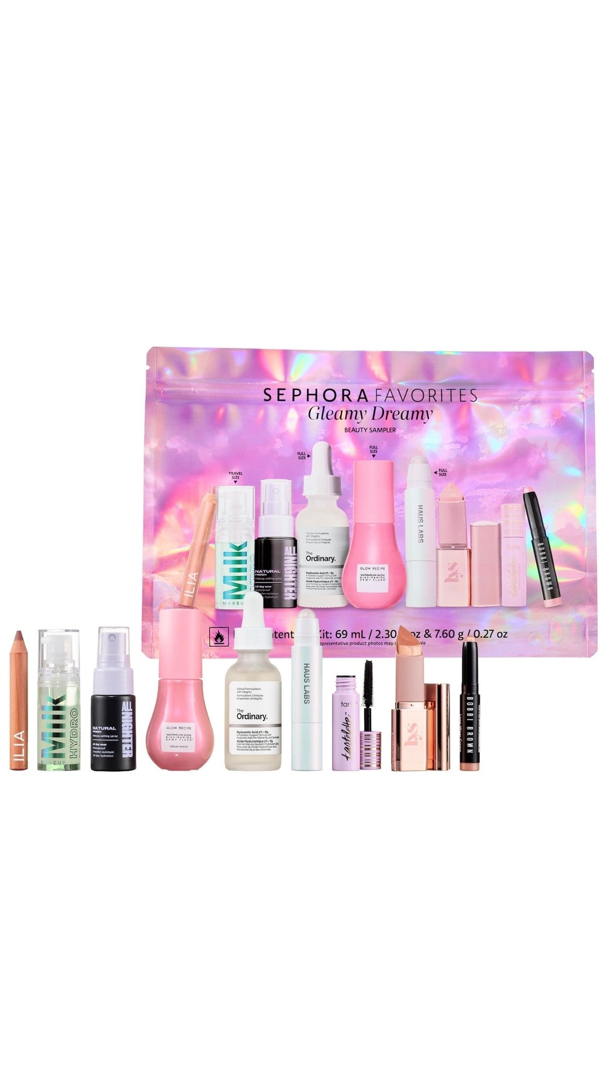 SEPHORA FAVORITES
Gleamy Dreamy Makeup and Skincare Value Set
