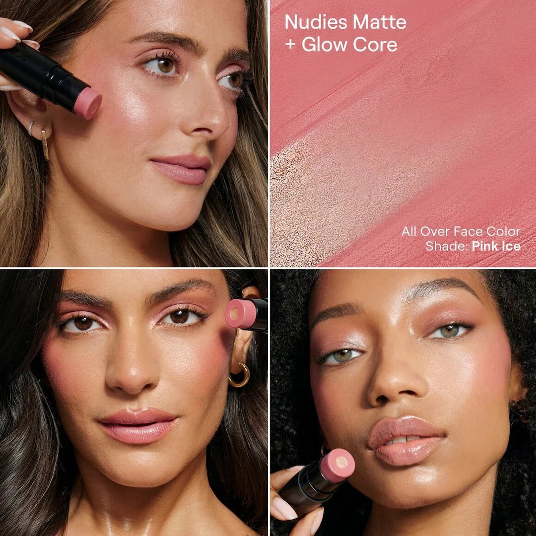NUDESTIX
Rose Kiss and Blush Set