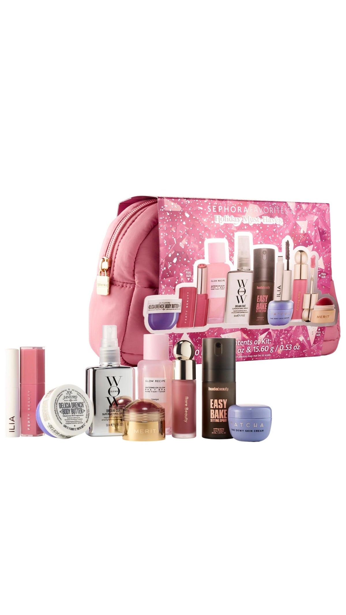 SEPHORA FAVORITES
Holiday Must-Haves Makeup & Skincare Value Set