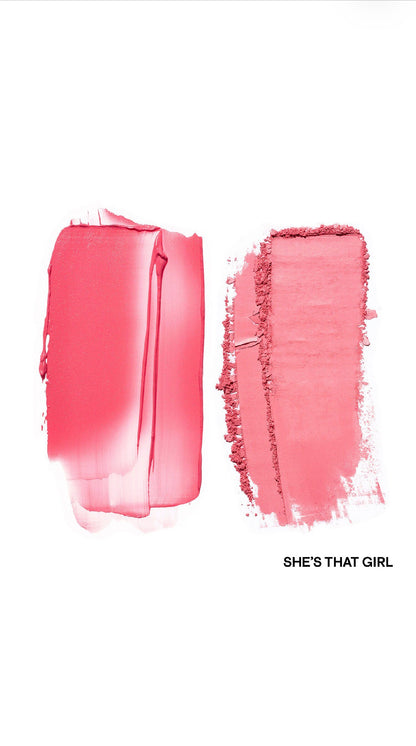 PATRICK TA
Mini Major Headlines Double-Take Crème and Powder Blush Duo