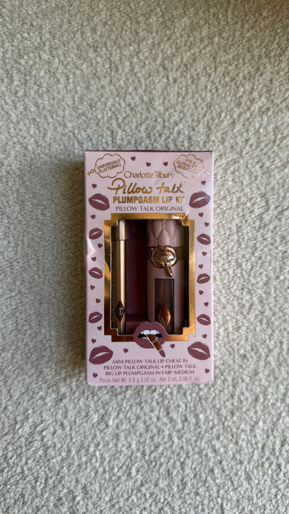 CHARLOTTE TILBURYMini Pillow Talk Plumpgasm Lip Liner and Lip Gloss Set