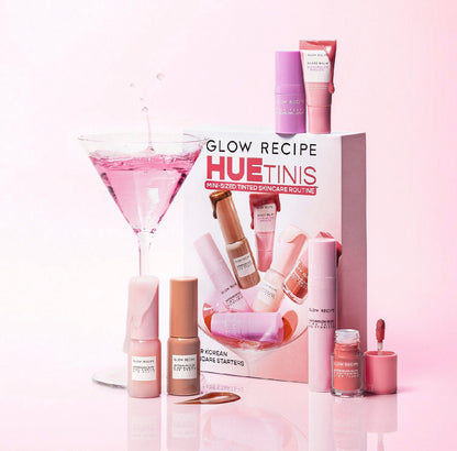 GLOW RECIPE Hue-Tinis Mini Tinted Skincare Set